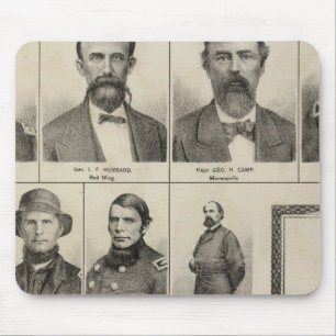 Portrait der Militärmänner, Minnesota Mousepad