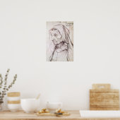 Portrait der Mutter des Künstlers, 1514 Poster (Küche)