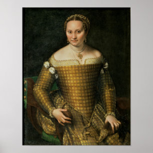 Portrait der Mutter des Künstlers Poster