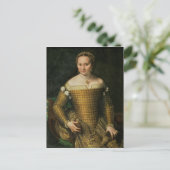 Portrait der Mutter des Künstlers Postkarte (Stehend Vorderseite)