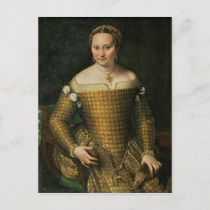 Portrait der Mutter des Künstlers Postkarte