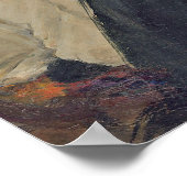 Portrait der Mutter und Schwester des Künstlers Poster (Ecke)