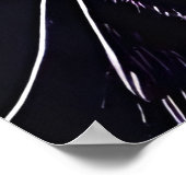 Portrait der niedlichen Katze | AI Art Poster (Ecke)