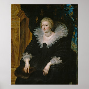 Portrait der österreichischen Anne Poster