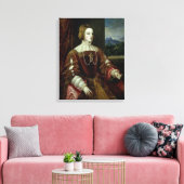 Portrait der portugiesischen Kaiserin Isabella Leinwanddruck (Insitu (Wohnzimmer))