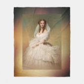 Portrait der Prinzessin Alexandra Fleecedecke (Vorderseite)