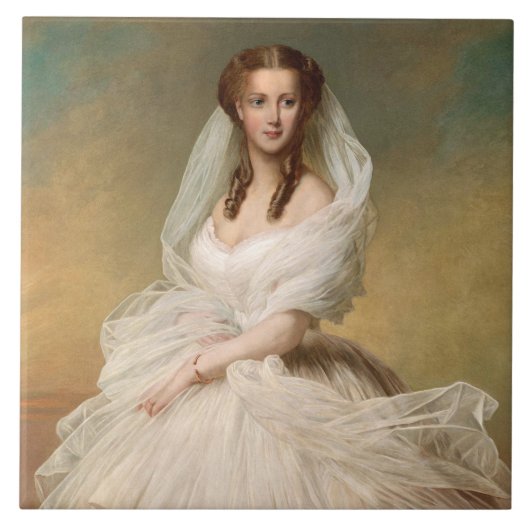 Portrait der Prinzessin Alexandra Fliese (Vorderseite)
