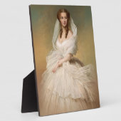 Portrait der Prinzessin Alexandra Fotoplatte (Seite)