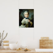 Portrait der Prinzessin Charlotte Sophia Poster (Küche)