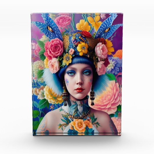 Portrait der Prinzessin Fotoblock (Vorderseite)