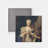 Portrait der Prinzessin Magnet (Vorderseite/Rückseite)