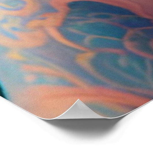 Portrait der Prinzessin Poster (Ecke)