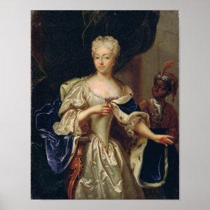 Portrait der Prinzessin Poster