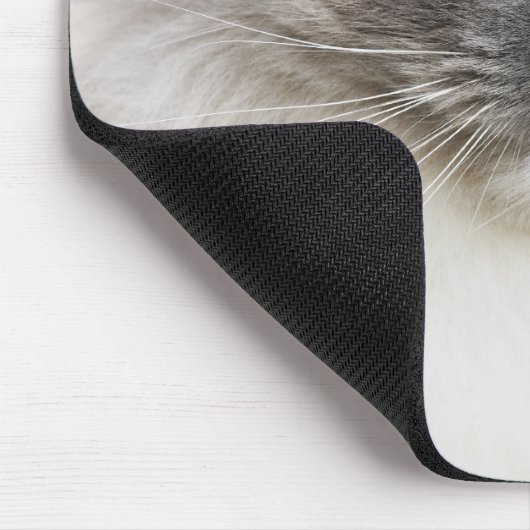 Portrait der Ragdoll-Katze Mousepad (Ecke)