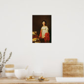 Portrait der Sängerin Anna Borunova, 1821 Poster (Küche)