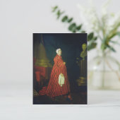 Portrait der Schauspielerin und Praskovya Postkarte (Stehend Vorderseite)