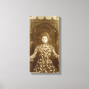 Portrait der Schauspielerin Vera Komissarzhevskaya Leinwanddruck