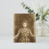 Portrait der Schauspielerin Vera Komissarzhevskaya Postkarte (Stehend Vorderseite)