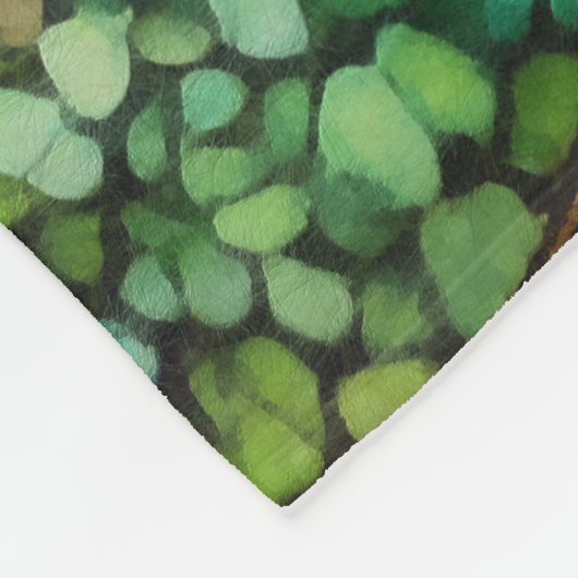 Portrait der schönen Frau im Stil eines verkleidet Fleecedecke (Ecke)