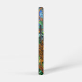 Portrait der schönen Frau im Stil eines verkleidet Samsung Galaxy Hülle (Rechte Seite)