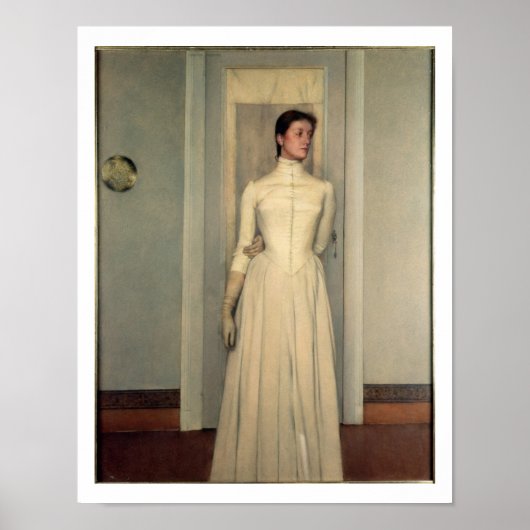 Portrait der Schwester des Künstlers, Marguerite K Poster (Vorne)