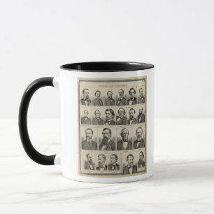 Portrait der Senatoren in Minnesota Tasse