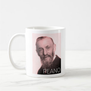 Portrait der Tasse Giuseppe Peano
