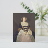 Portrait der unbekannten Frau Postkarte (Stehend Vorderseite)