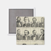 Portrait der Vertreter, Minnesota Magnet (Vorderseite/Rückseite)