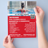 Portrait der weiblichen Bader, Reinigung des Schwi Flyer (Hand)