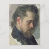 Portrait des Autors Nikolay Pomyalovsky, 1860 Postkarte (Vorderseite)