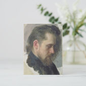 Portrait des Autors Nikolay Pomyalovsky, 1860 Postkarte (Stehend Vorderseite)