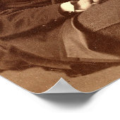 Portrait des Autors Poster (Ecke)