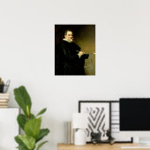 Portrait des Bildhauers, Juan Martinez Poster (Heimbüro)