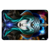 Portrait des Cyiria Foto Magnet (Horizontal)