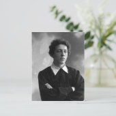 Portrait des Dichters Alexander Blok Postkarte (Stehend Vorderseite)