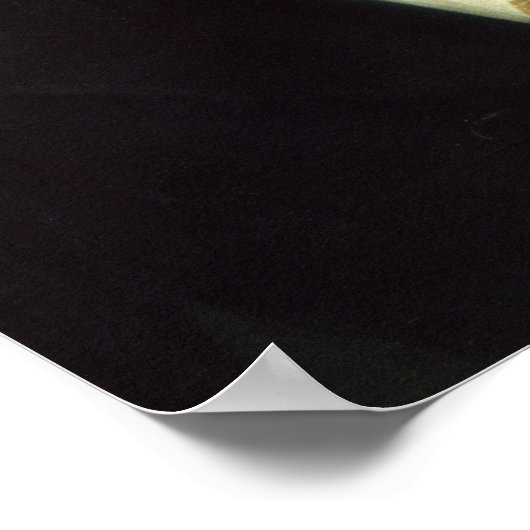 Portrait des Dichters Heinrich Heine 1842 Poster (Ecke)