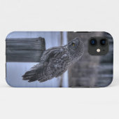 Portrait des Fotos "Great Gray Owl Wildlife" III Case-Mate iPhone Hülle (Rückseite (Horizontal))