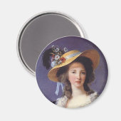 Portrait des französischen Aristokraten Magnet (Vorderseite/Rückseite)