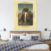 Portrait des französischen General Marquis de Lafa Leinwanddruck (Insitu (Schlafzimmer))