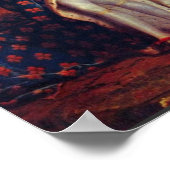 Portrait des französischen Königs Louis Xiv von Ri Poster (Ecke)