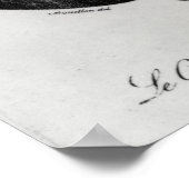 Portrait des Grafen Joseph de Maistre Poster (Ecke)