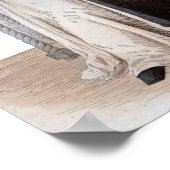 Portrait des Heiligen Bernard de Clairvaux Poster (Ecke)