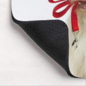Portrait des Hundes mit Leash Mousepad (Ecke)
