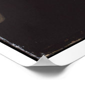 Portrait des Jungen mit dem Falken Poster (Ecke)