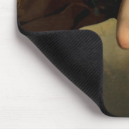 Portrait des Komponisten Franz Liszt, 1838 Mousepad (Ecke)