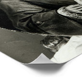 Portrait des Komponisten Tomaso Giovanni Poster (Ecke)