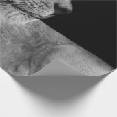 PORTRAIT DES KÖNIGS GESCHENKPAPIER (Ecke)