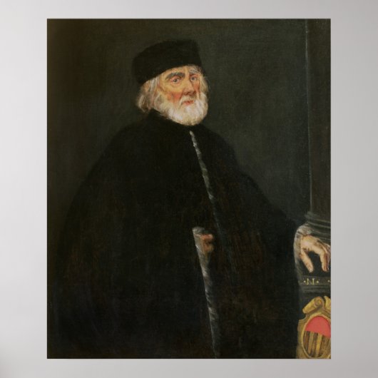 Portrait des Kurators Nicolo Priuli Poster (Vorne)