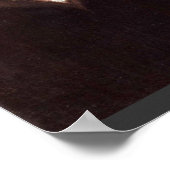 Portrait des Mannes mit dem Turban, von Eyck Jan Poster (Ecke)